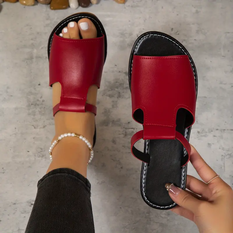 Sandalias huecas de mujer