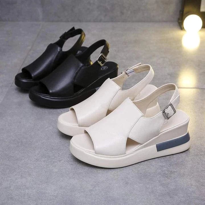 Sandalias ortopédicas de cuero