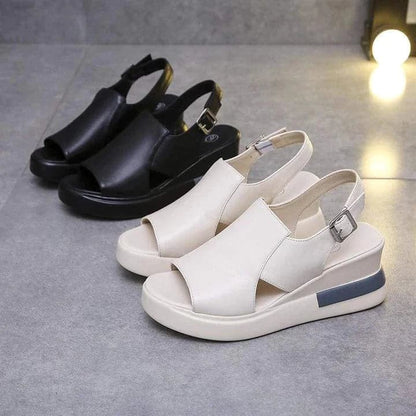 Sandalias ortopédicas de cuero