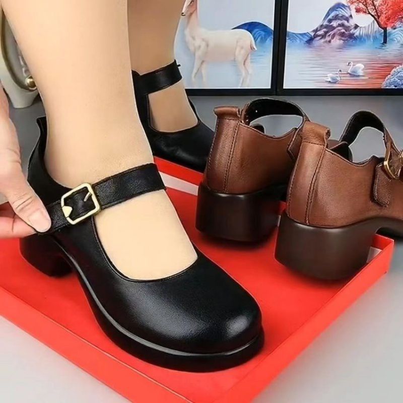 [100% piel de vacuno]zapatos de cuero de moda