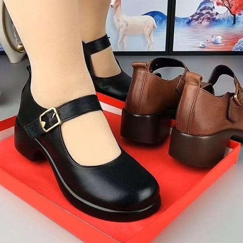 [100% piel de vacuno]zapatos de cuero de moda