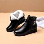 Botas cortas de lana de moda
