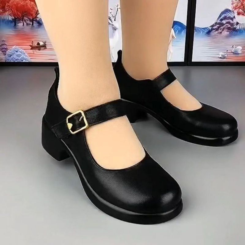 [100% piel de vacuno]zapatos de cuero de moda