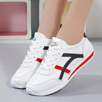 Zapatos casuales de piel sintética para mujer